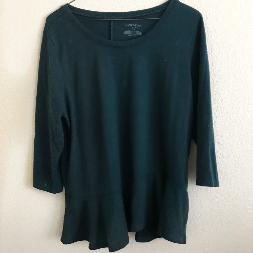 Green blouse